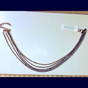 ❤️Vintage Anne Klein 5 tier beaded necklace ❤️